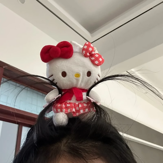 Kitty Plushie Hairclip