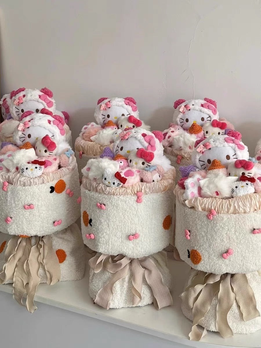 Plushie Flowers- All Kitty