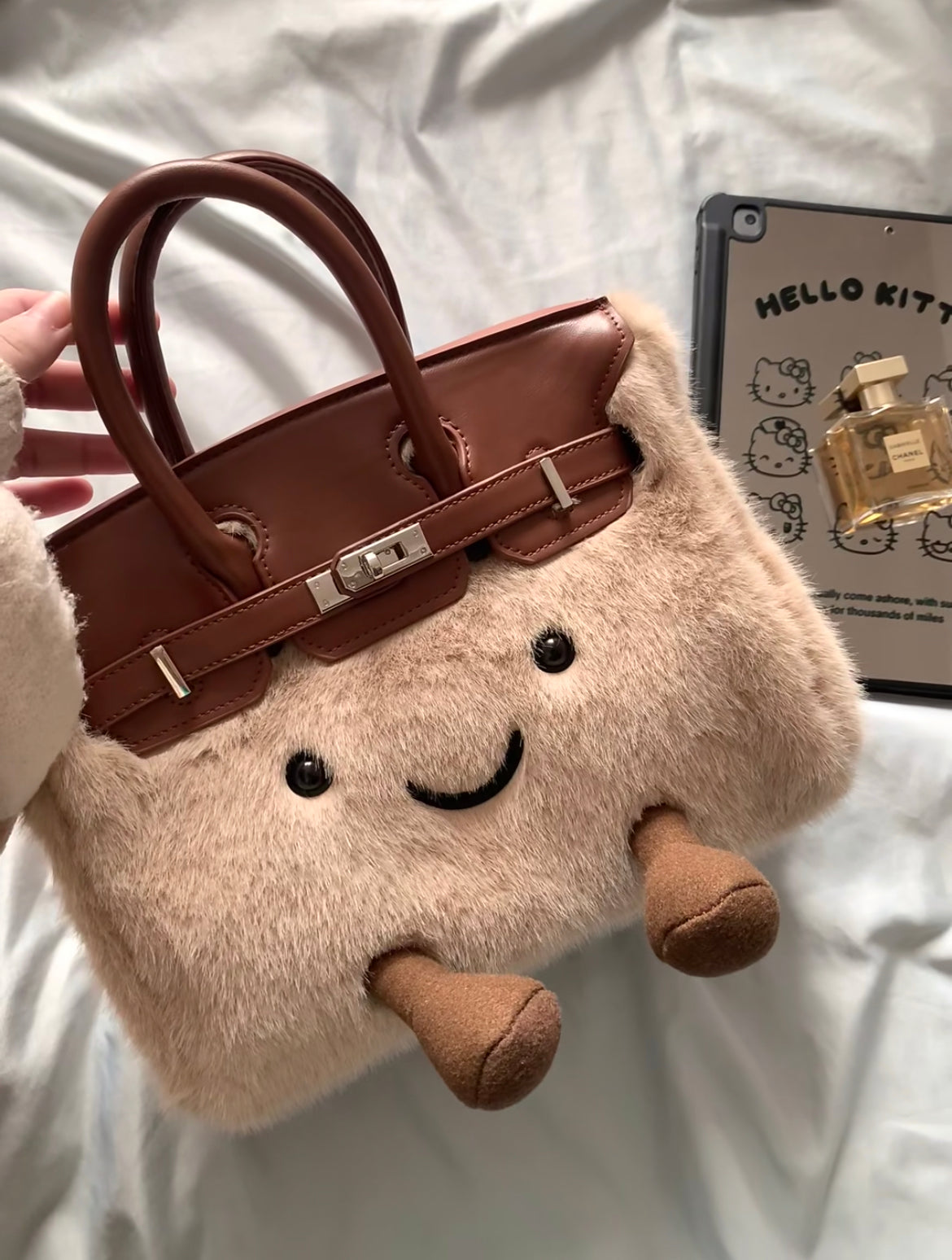 Jelly Plushy Handbag