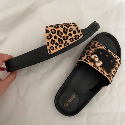 Hello Kitty Leopard print Slippers