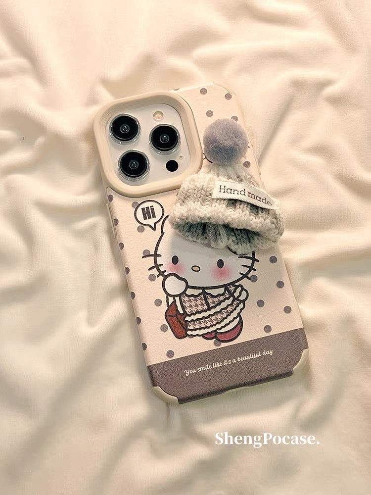 Seasonal Phonecase- with hat