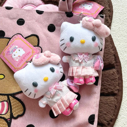 Hello Kitty Plush Keychain- uniform v.