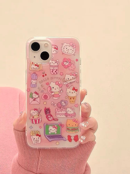 Hello Kitty iPhone case - phone call