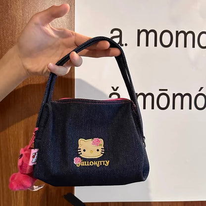 Hello Kitty Handbag- Demin