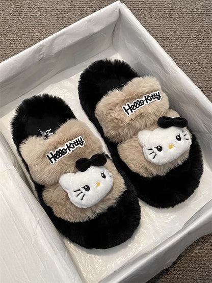 Hello Kitty Halloween Fluffy Slipper- 4 colors