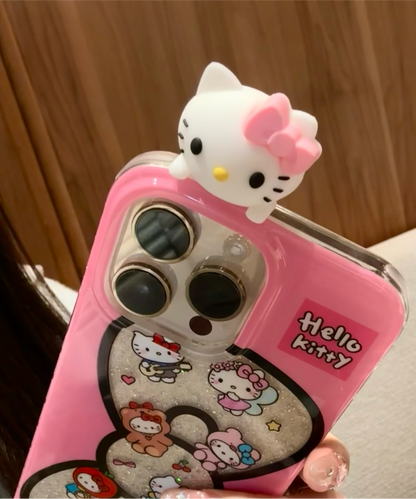 Pinky Phone case with big bow