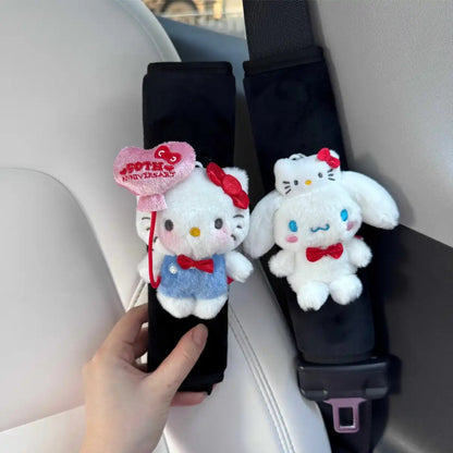 Plush seatbelt cover - Sanrio characters