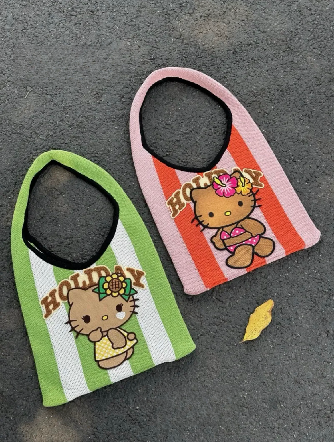 Bestie Holiday Tote Bags - S/S