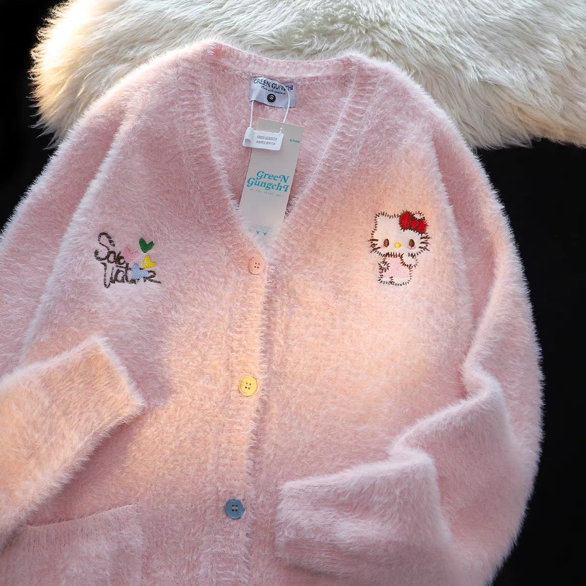 Hello Kitty Fluffy Cardigan