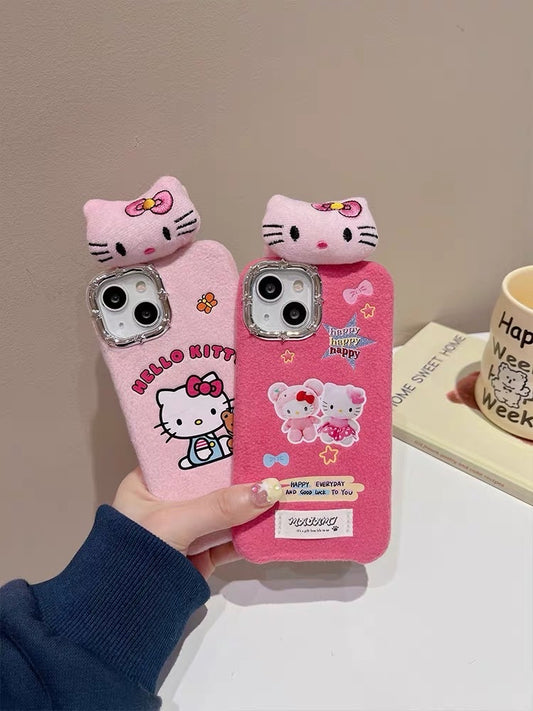 Hello Kitty phone case- with head