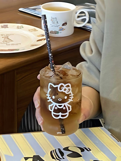 Kitty Transparent Coffee Cup