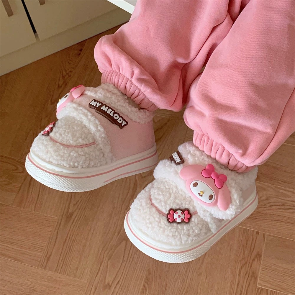 Kids Fluffy Slippers