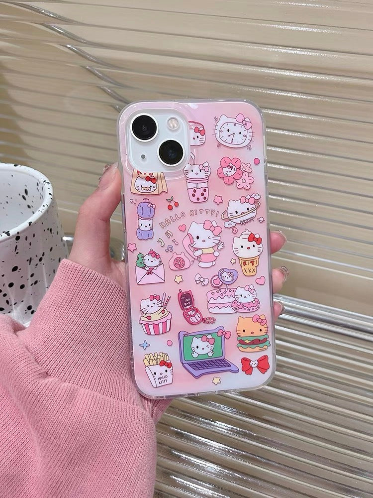 Hello Kitty iPhone case - phone call