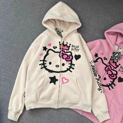 Hello Kitty Early Autumn Hoodie Jacket