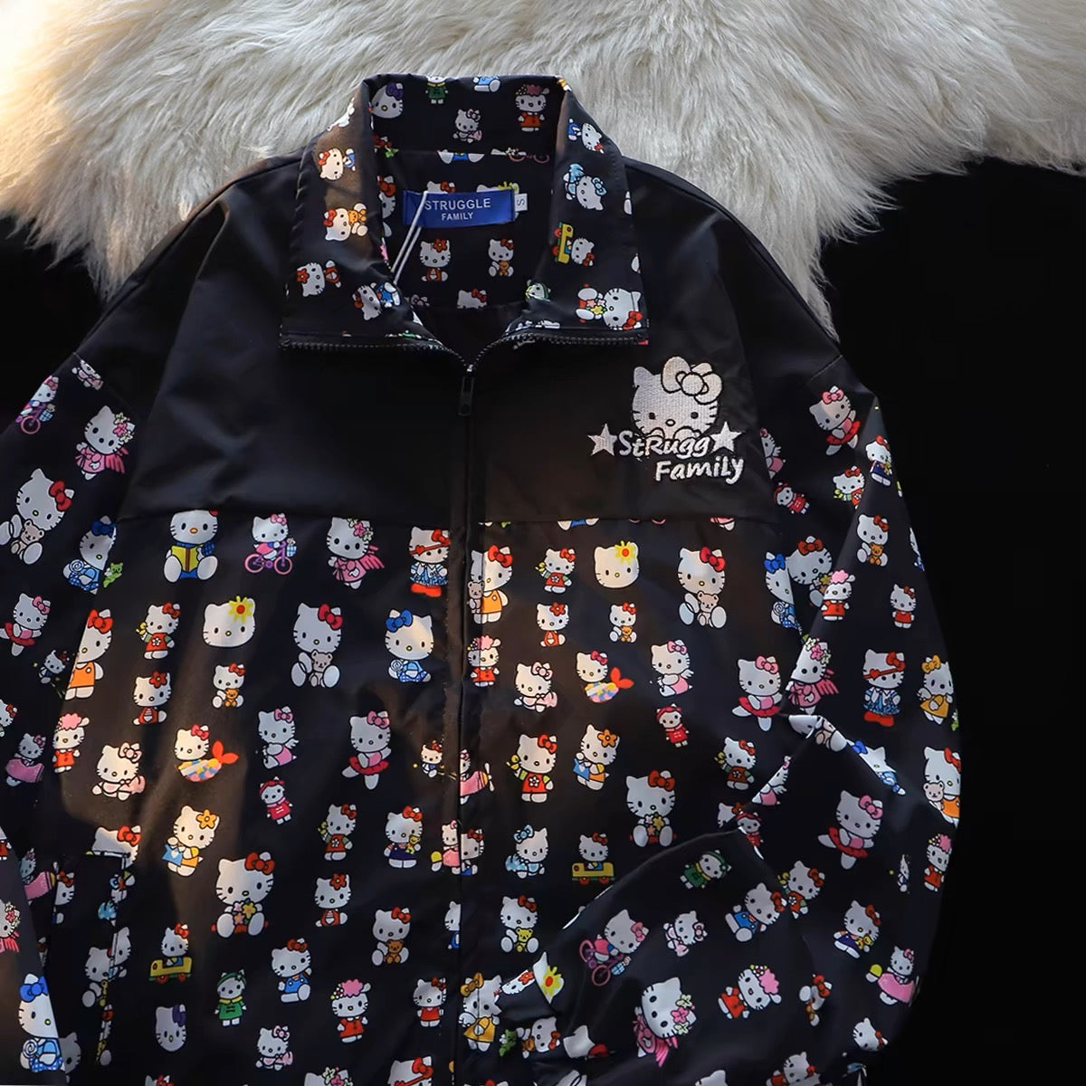 Full of Kitty Early Autumn Oversize Jacket