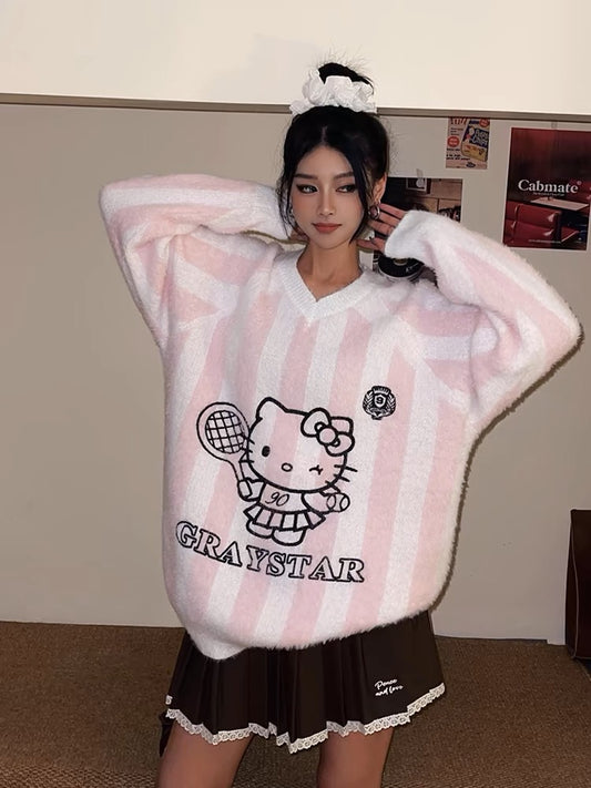 Hello Kitty Soccer Hoodie Sweater