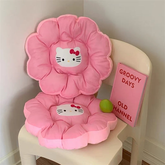 Hello Kitty Cushion- Flower Shape