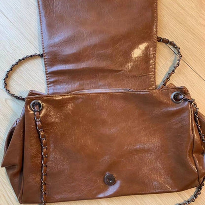 Leather Crossbody Bag - 2 colors