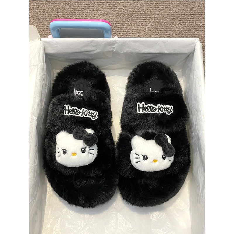 Hello Kitty Halloween Fluffy Slipper- 4 colors