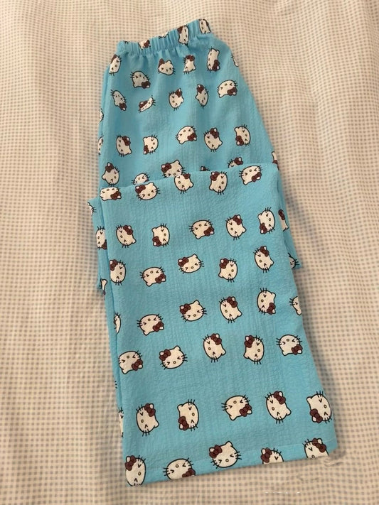 Full of Kitty Blue Pants