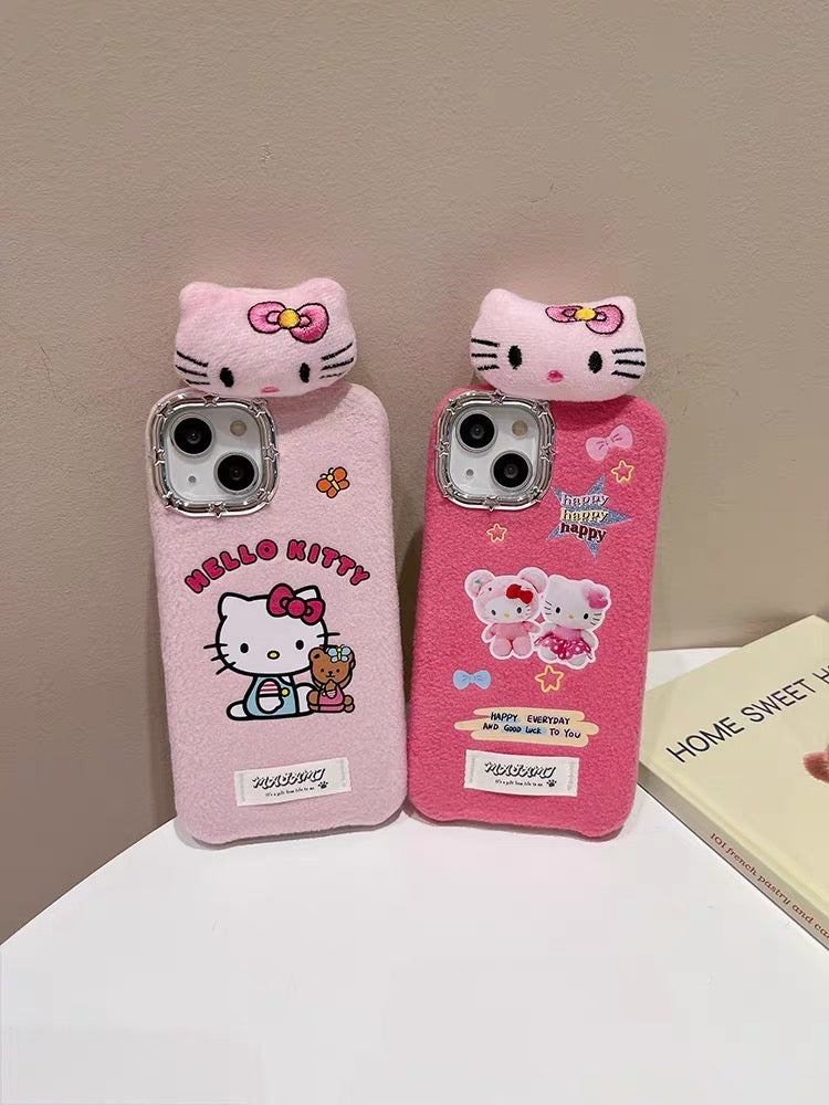 Hello Kitty phone case- with head