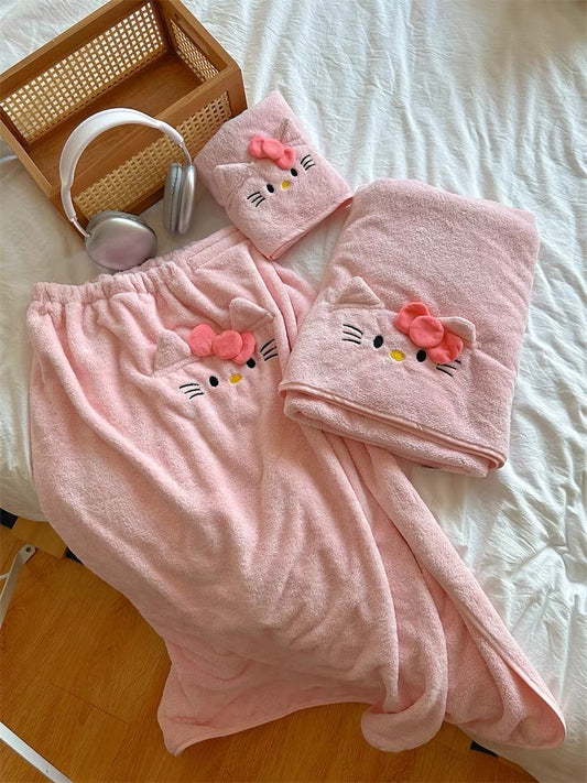 Hello Kitty Towels - complete set