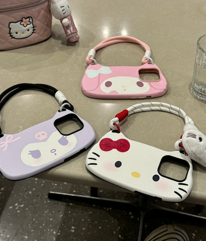 Handbag style phone cases