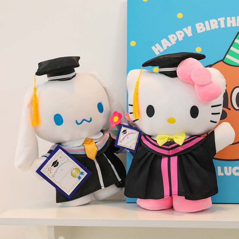 Graduate Plushie - Sanrio characters