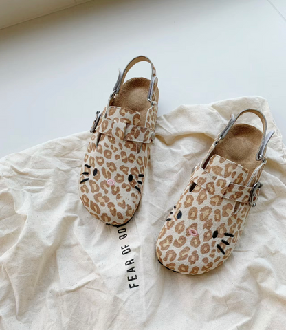 Hello Kitty Birkenstocks- leopard