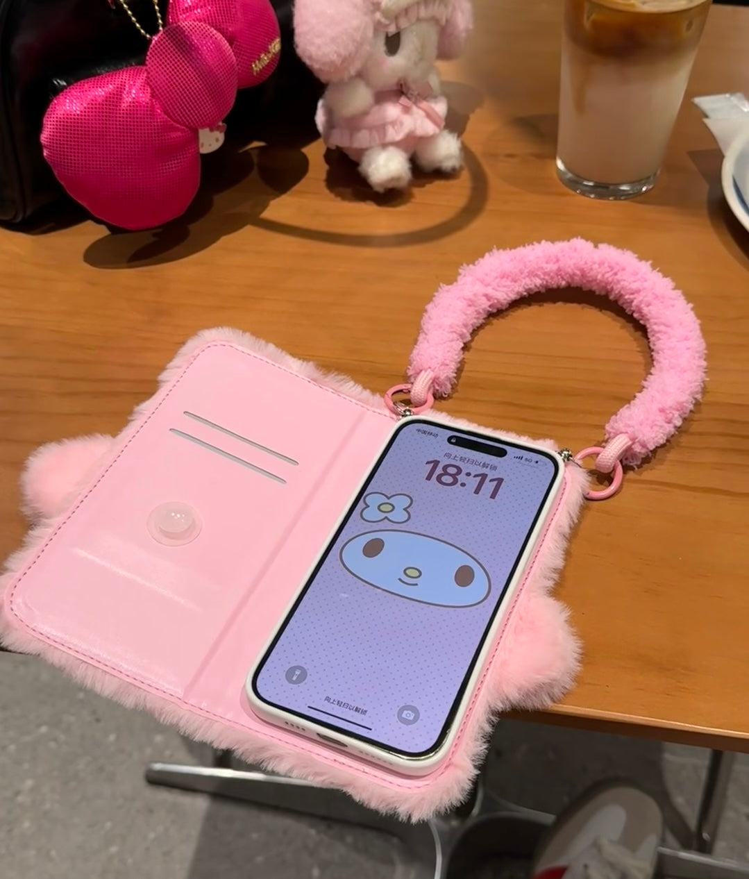 My Melody Fluffy phone case