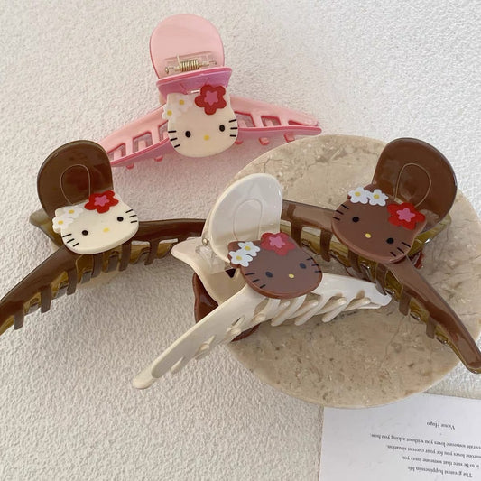 Hello Kitty Hairclips - Summer v.