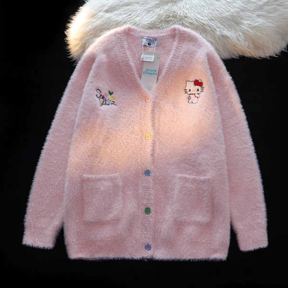 Hello Kitty Fluffy Cardigan