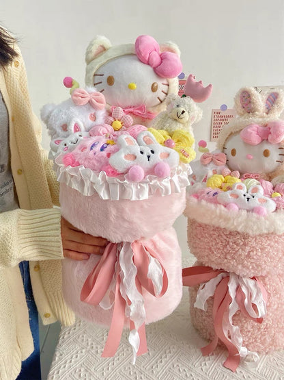 Hello Kitty Plushie Flowers