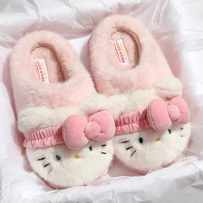 Sanrio Fuzzy Slippers-2025