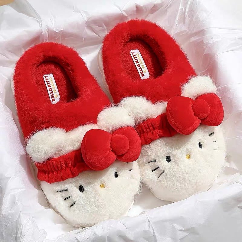 Sanrio Fuzzy Slippers-2025