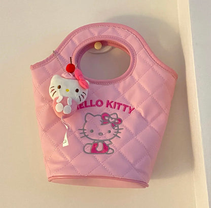 Pinky Kitty Vintage Handbag