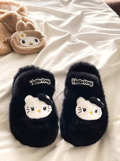 Hello Kitty Halloween Fluffy Slipper- 4 colors