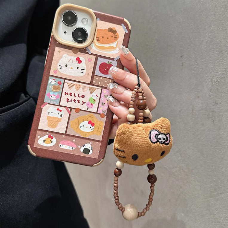 Hello Kitty bestie Phone case- Caramel