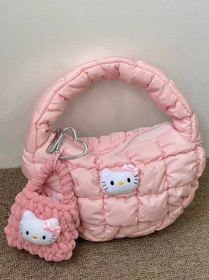 Pinky Puff Handbag