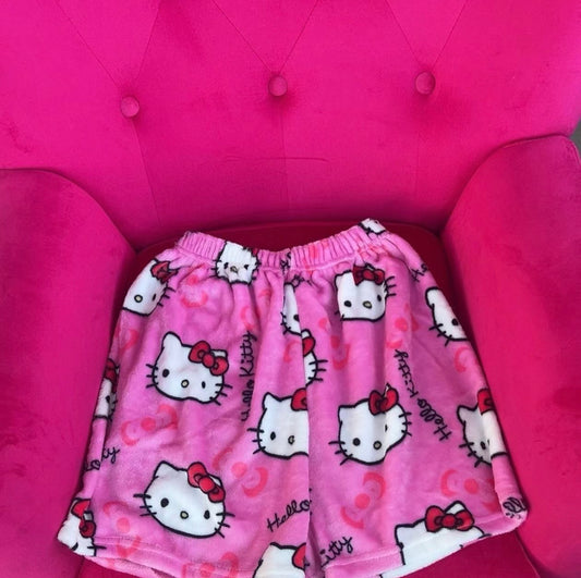 Hello Kitty Fluffy Shorts