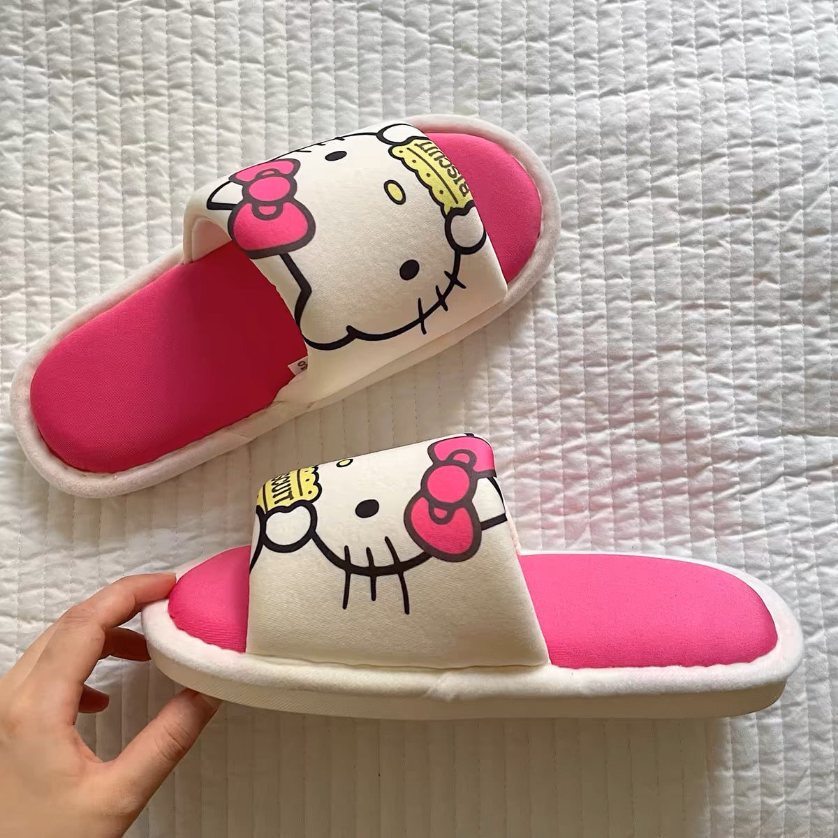 Hello Kitty Flat Slippers- Spring