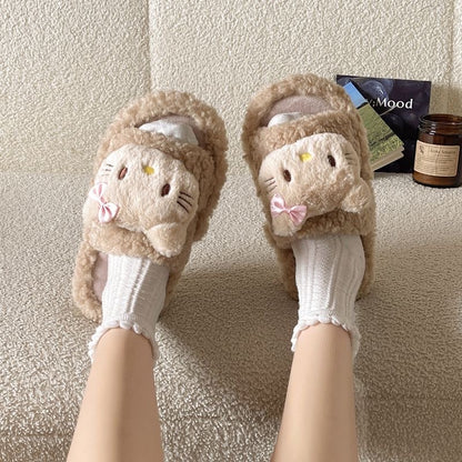 Hello Kitty Flat Slippers- 3 colors