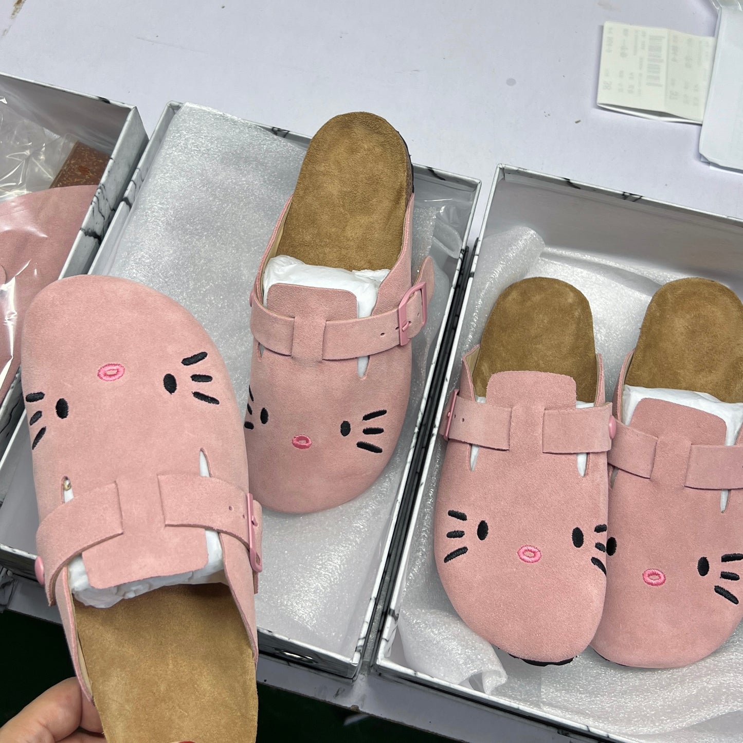 Hello Kitty Pink Birkenstocks- Limited Edition