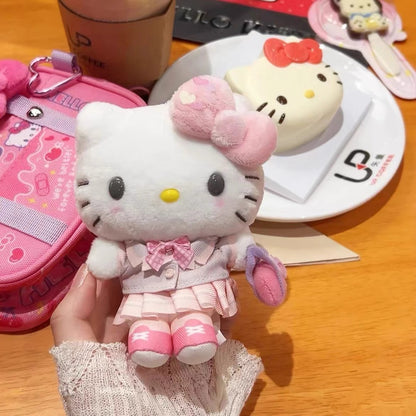 Hello Kitty Plush Keychain- uniform v.