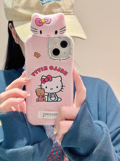 Hello Kitty phone case- with head