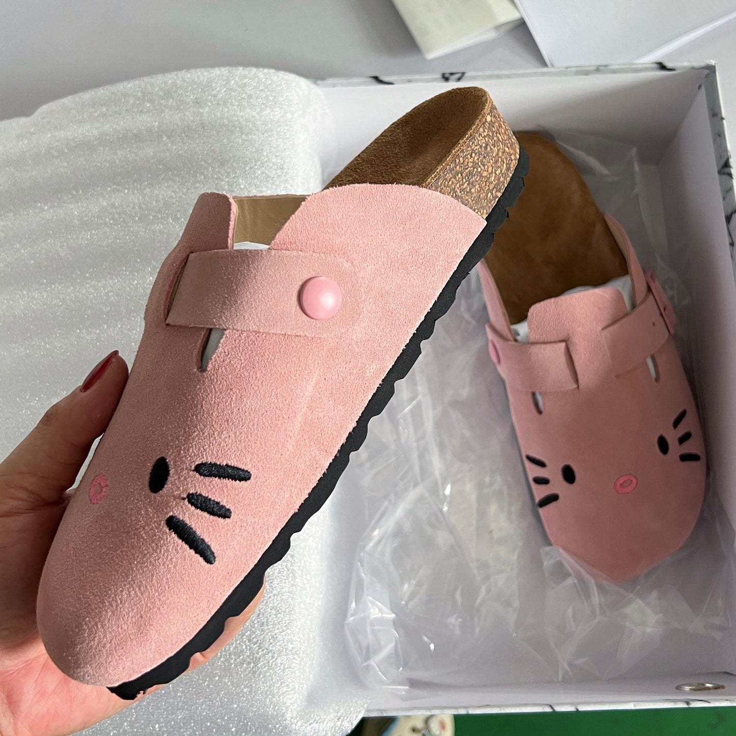 Hello Kitty Pink Birkenstocks- Limited Edition