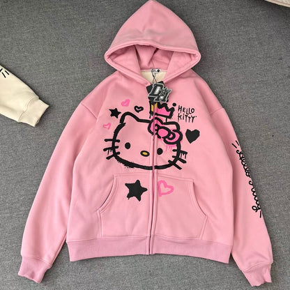 Hello Kitty Early Autumn Hoodie Jacket