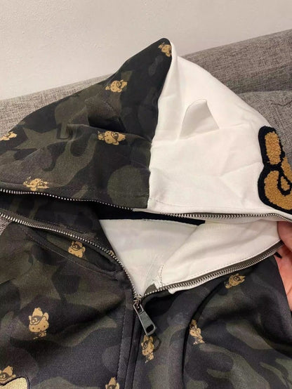 Hello Kitty Camouflage Hoodie