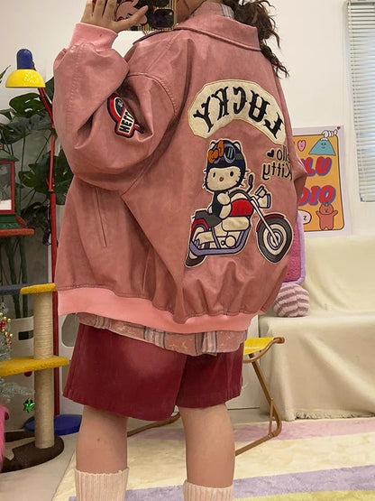 Hello Kitty Leather Jackets - 2024