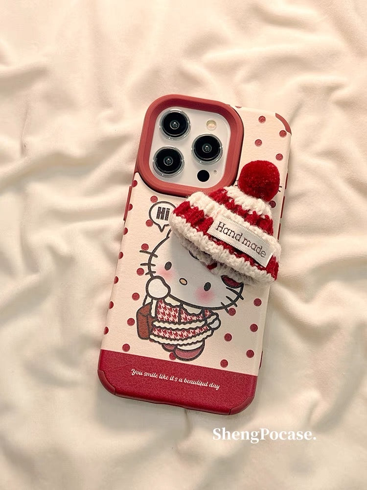 Seasonal Phonecase- with hat